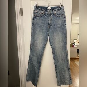 Never been worn Pistola acid wash jeans